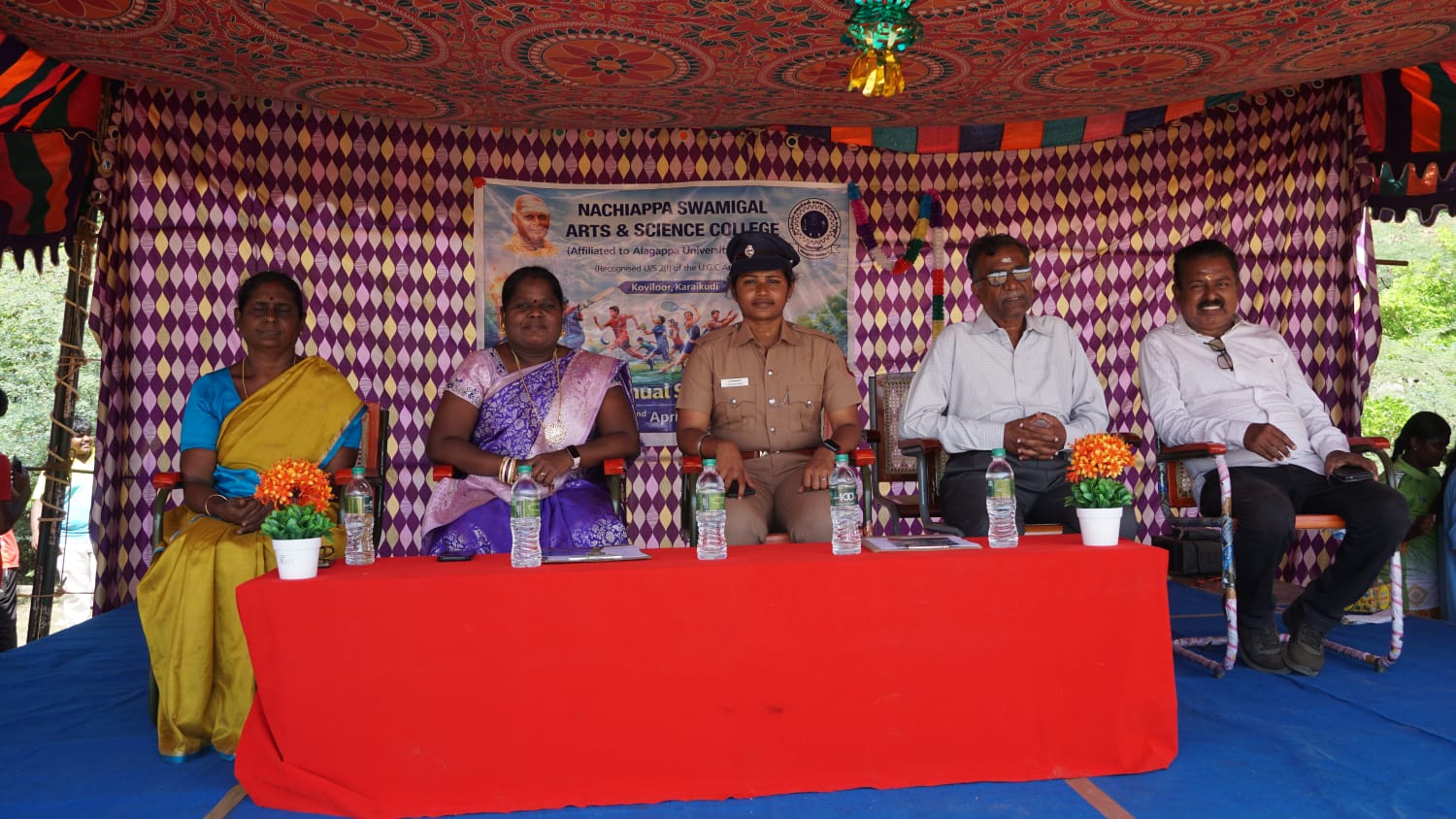 கோவிலூர் நாச்சியப்ப சுவாமிகள் கலை அறிவியல் கல்லூரியில்  'விளையாட்டு விழா