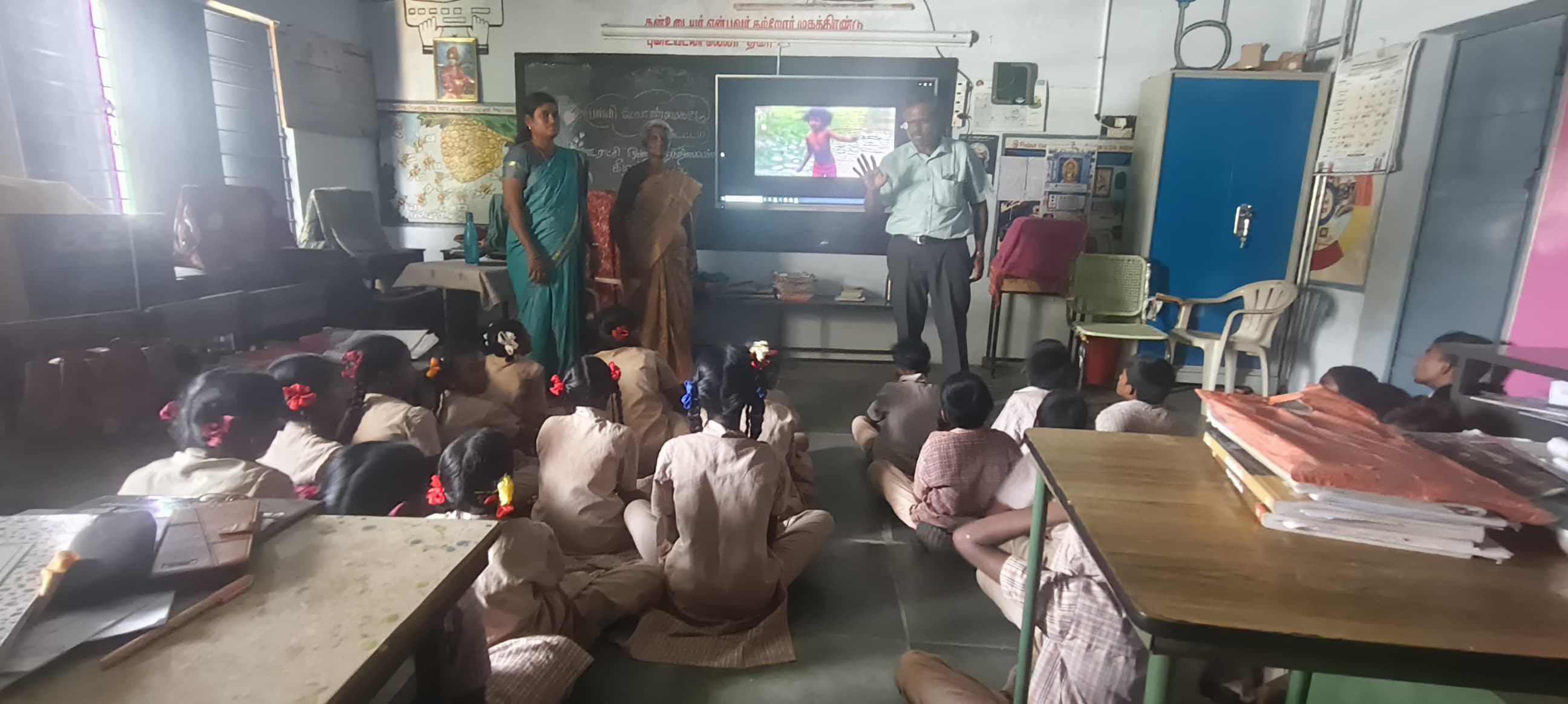 சுற்றுச்சூழல் மன்றம் சார்பாக ரெஜீனா சிறார் திரைப்படம்