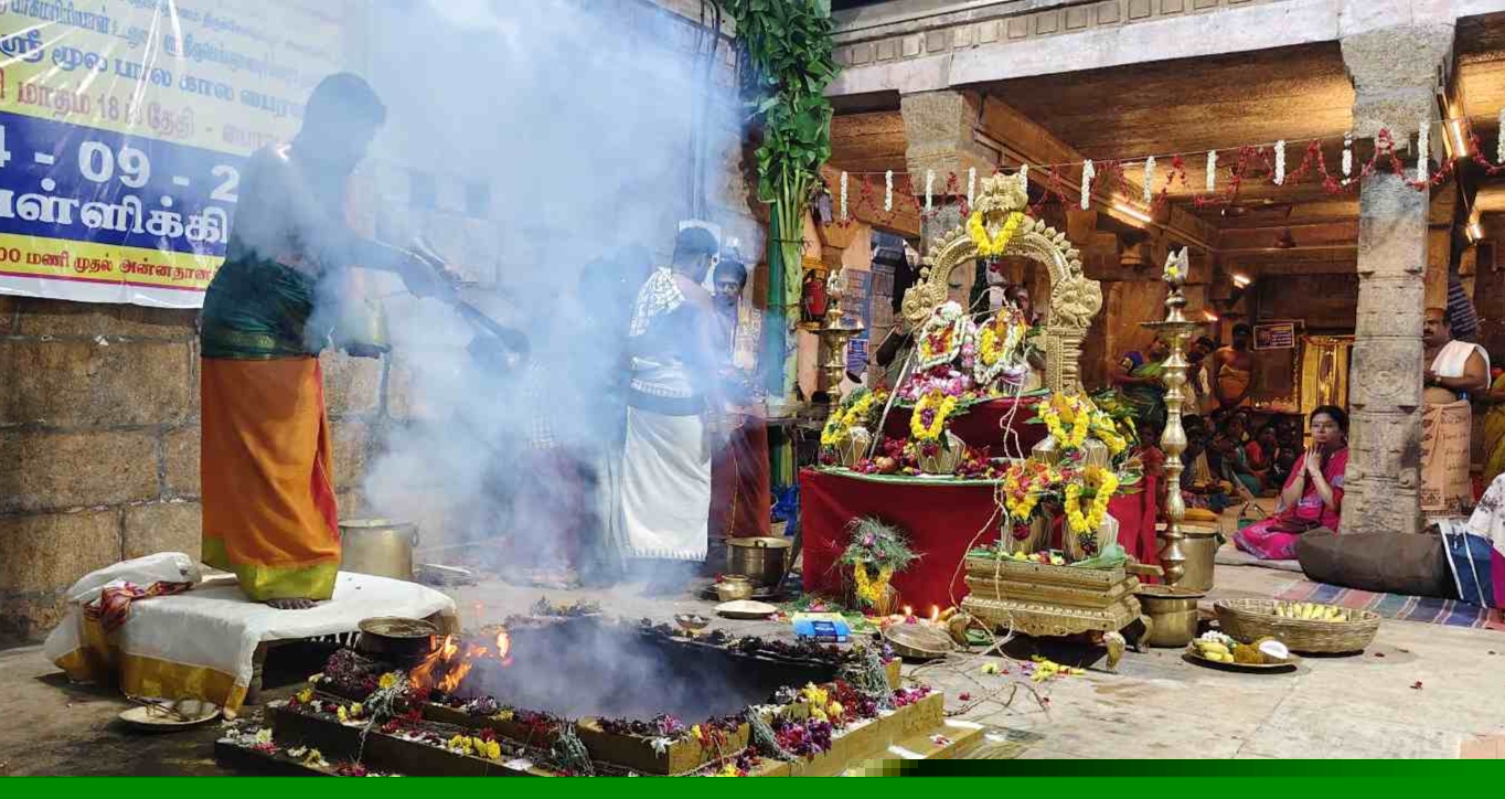 திருவைரவன்பட்டி  ஸ்ரீ திருமெய்ஞான புரீஸ்வரர் திருக்கோவிலில் ஆடி மாத தேய்பிறை பைரவ அஷ்டமி யாகம் 